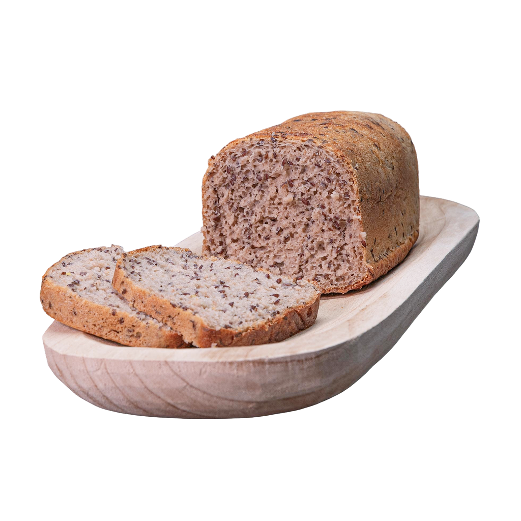 Chleb 100% żytni z siemieniem lnianym