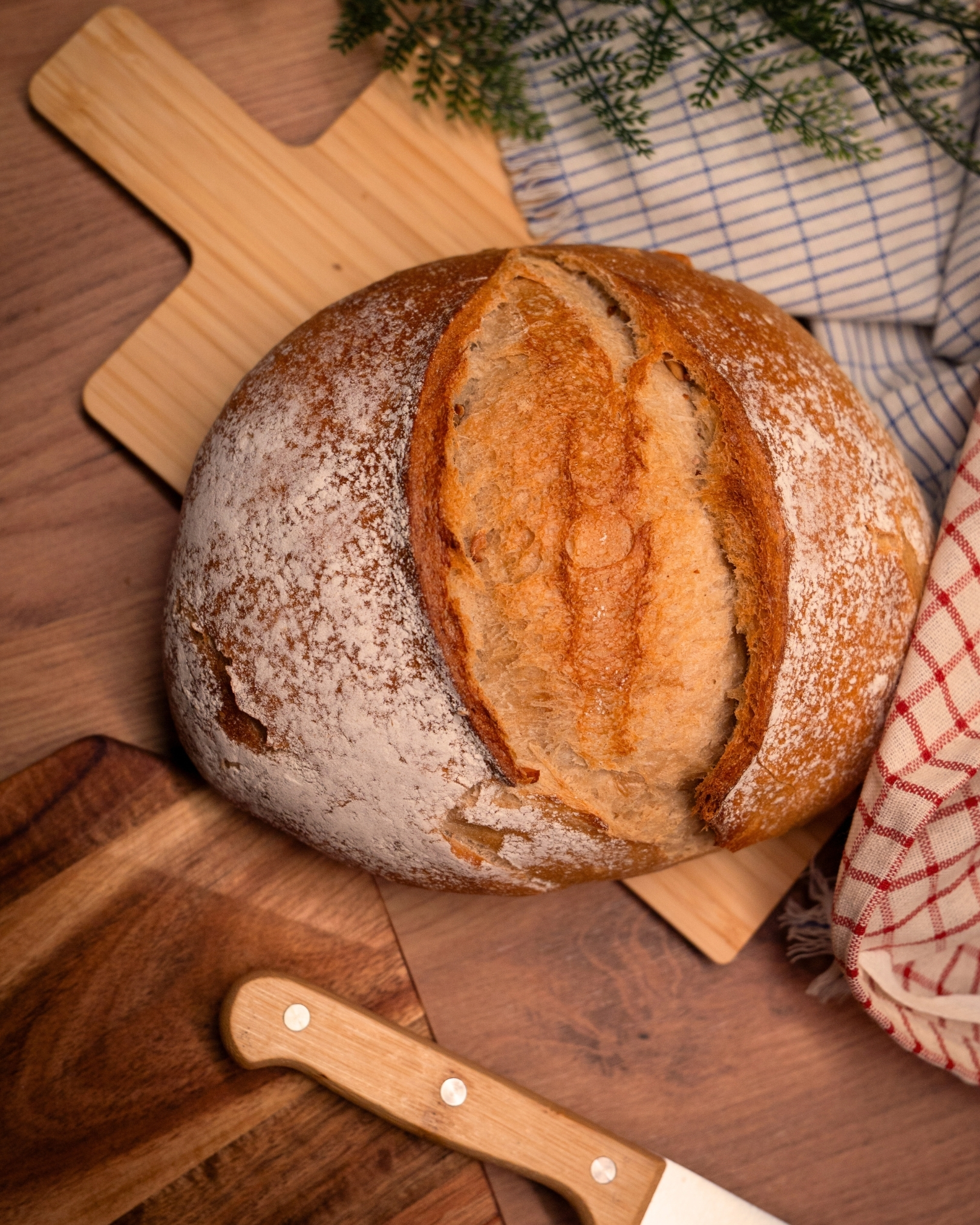 Chleb biały okrągły