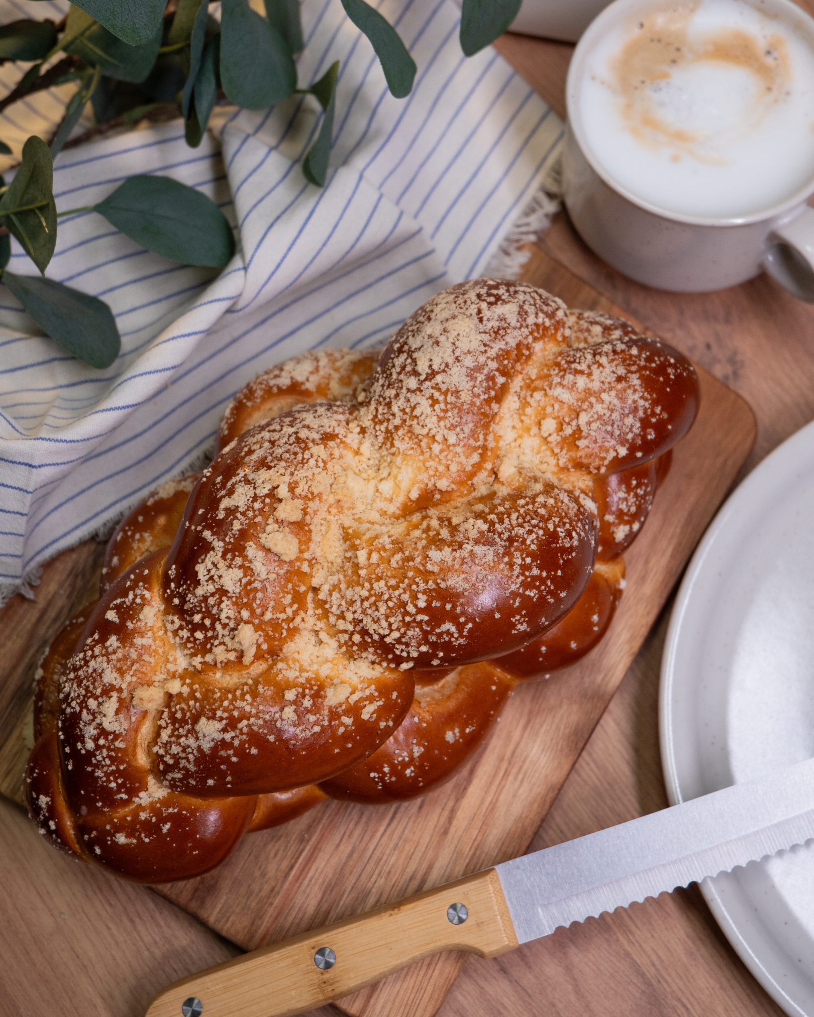 Ręcznie pleciona chałka