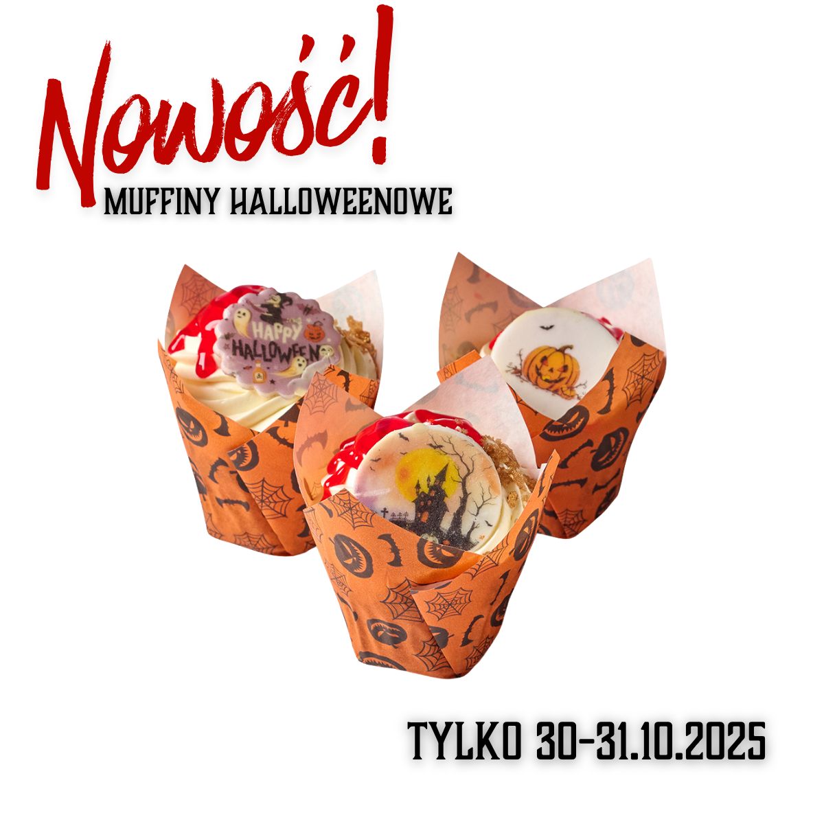 Muffiny Halloweenowe