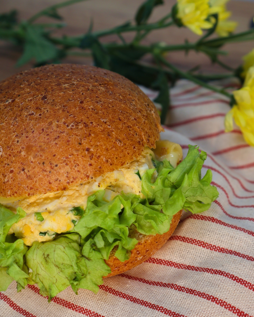 Kanapka z&nbsp;pastą jajeczną