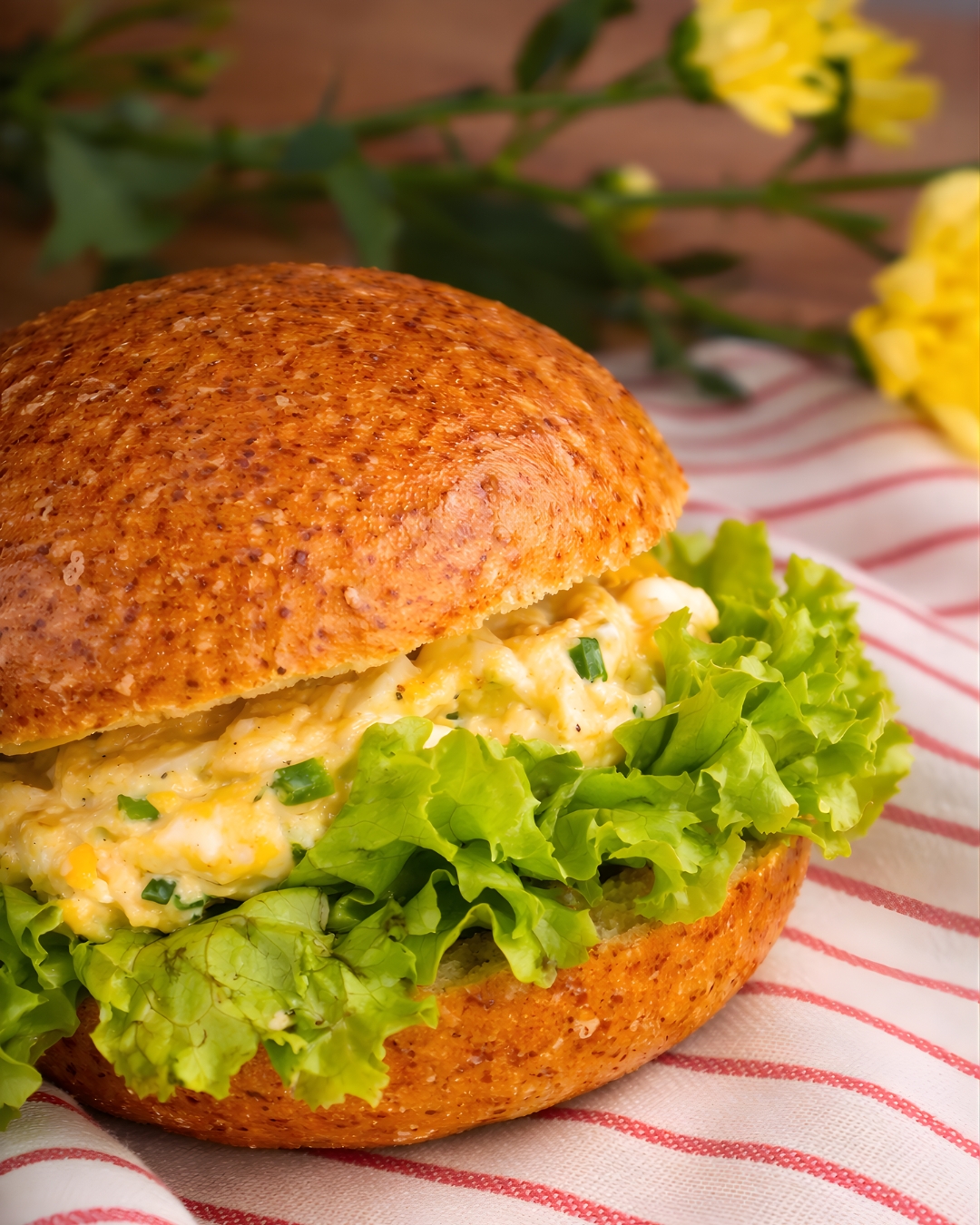 Kanapka z&nbsp;pastą jajeczną