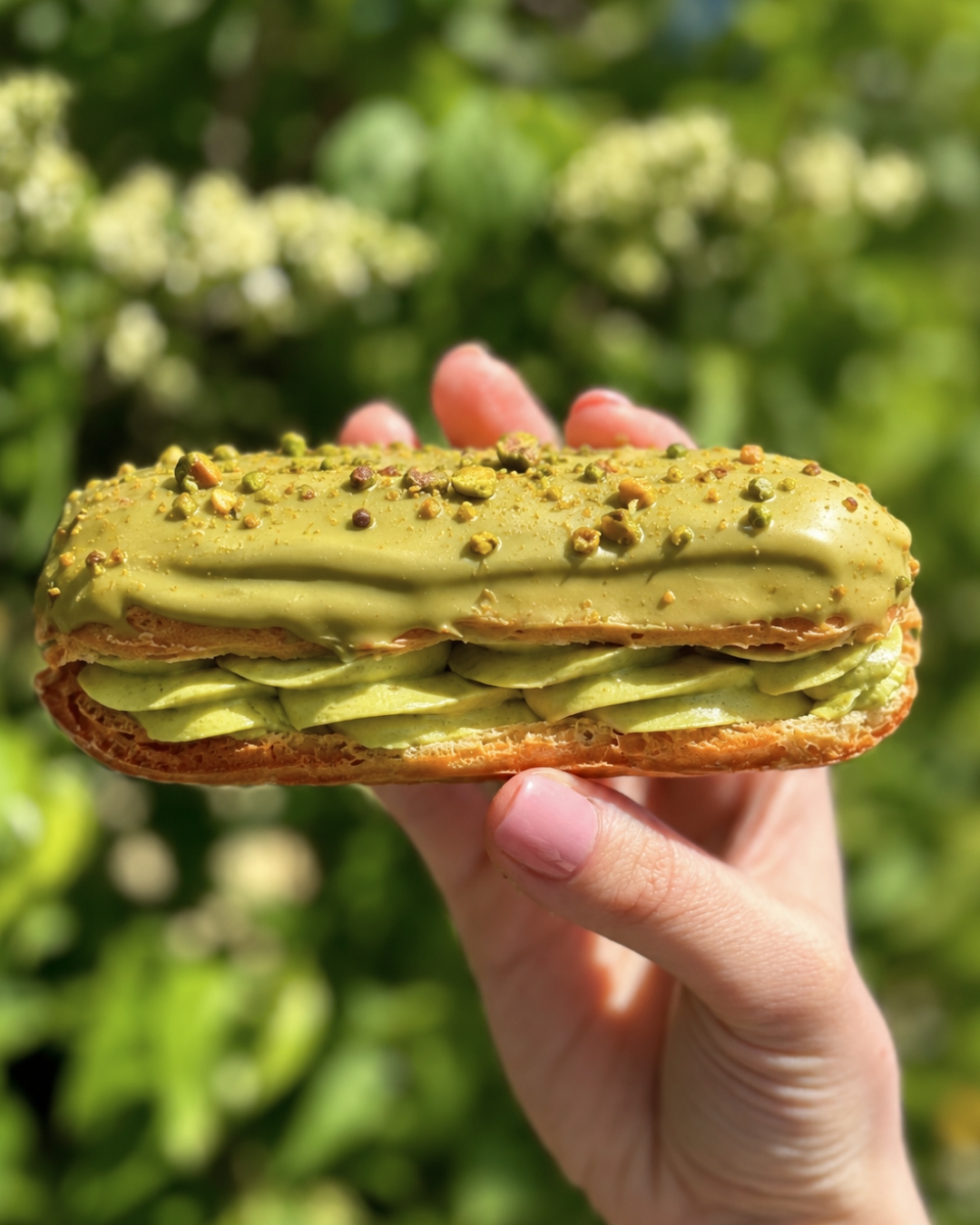 Ekler pistacjowy