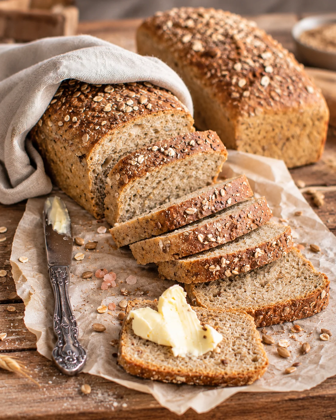 Chleb żytni bez&nbsp;drożdży